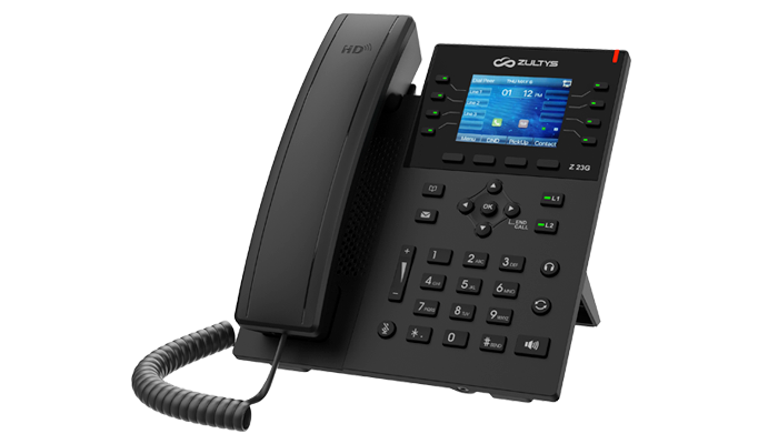 Edmonton IP phone, Edmonton Business phone, Edmonton VoIP phone, Zultys IP Phone Z 23GE