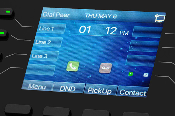 Edmonton IP Phone Display, Zultys Z 23GE Phone Display